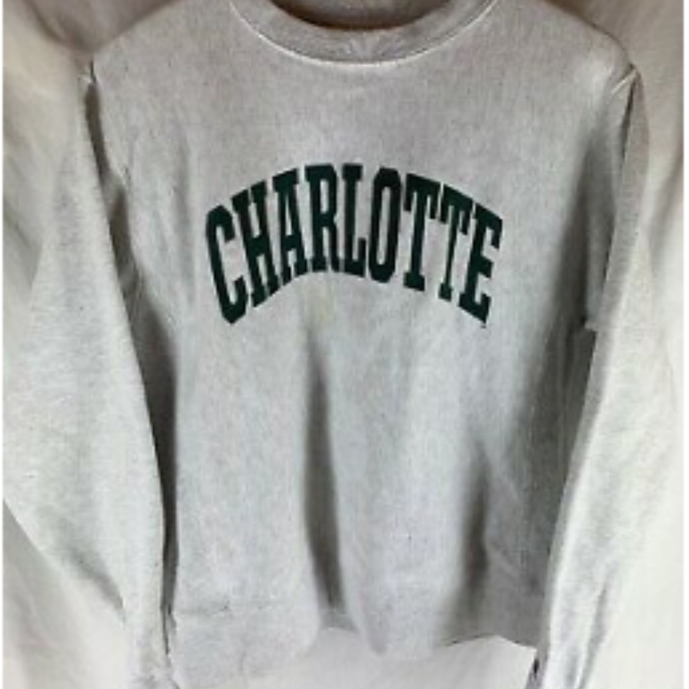 UNC CHARLOTTE Champion reverse weave sweatshirt